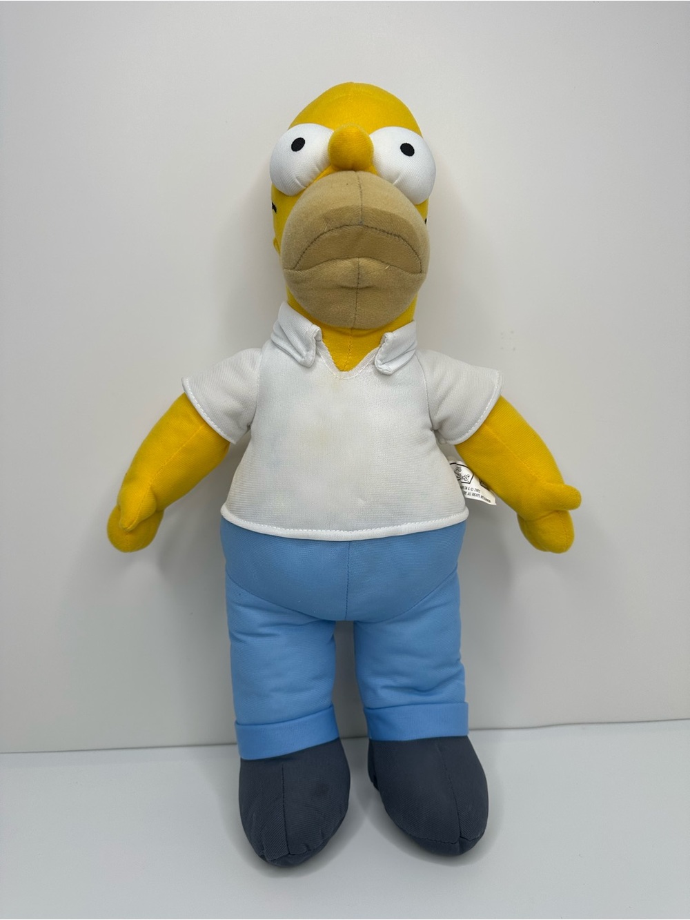 2005 Nanco Homer Simpson 18” Plush The Simpsons Vintage Collectible